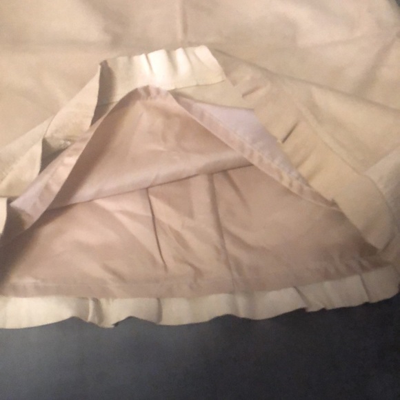 Leather suede skirt - Picture 4 of 8